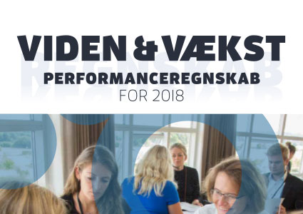Performanceregnskab for 2018 for klynger og innovationsnetværk