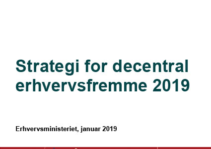 Strategi for decentral erhvervsfremme 2019