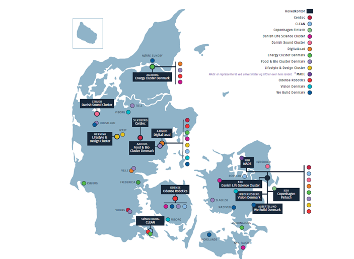 175 mio. kr. skal hjælpe Danmarks klynger til at drive innovationen i SMV’erne til nye højder